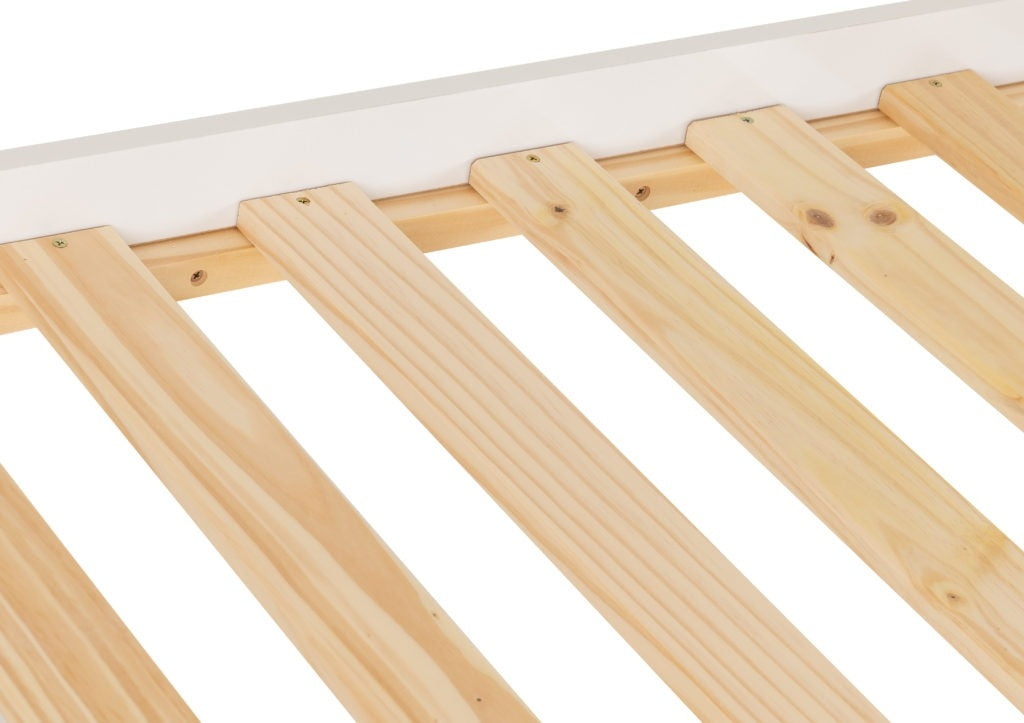 Ranch Style White Bunk Bed