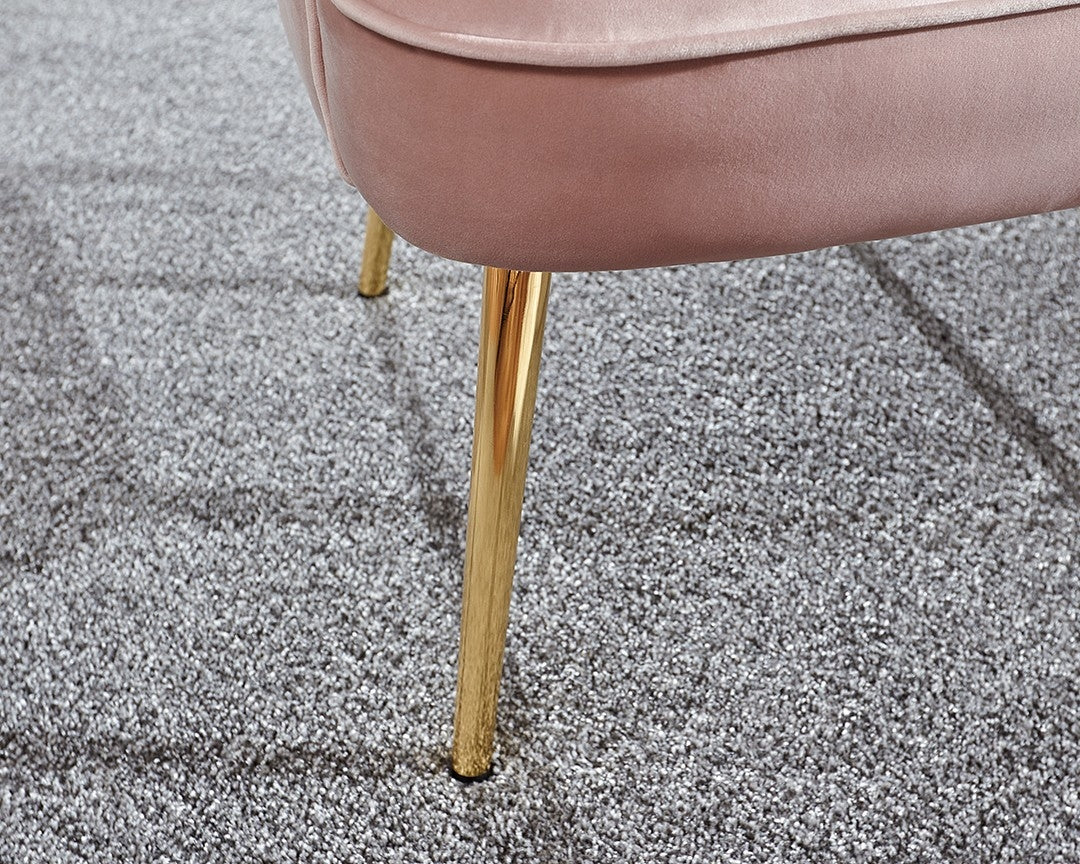 Petal Plush Pink Occasional Chair