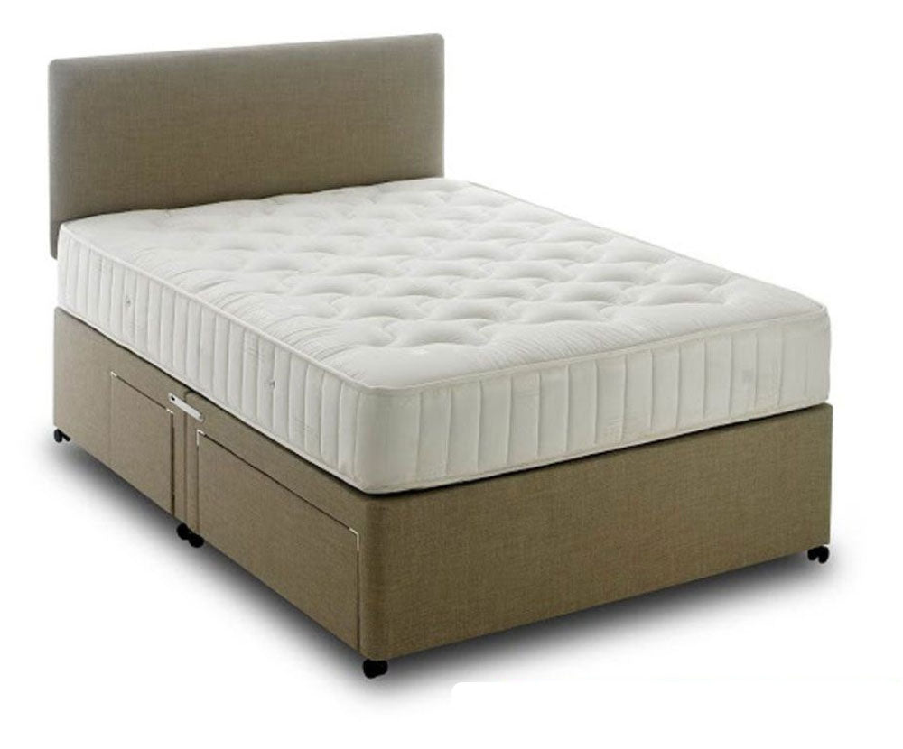 Pine Support Double Divan Bed
