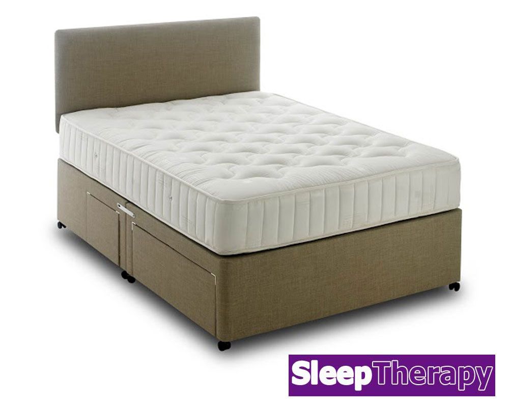 Pine Support Double Divan Bed