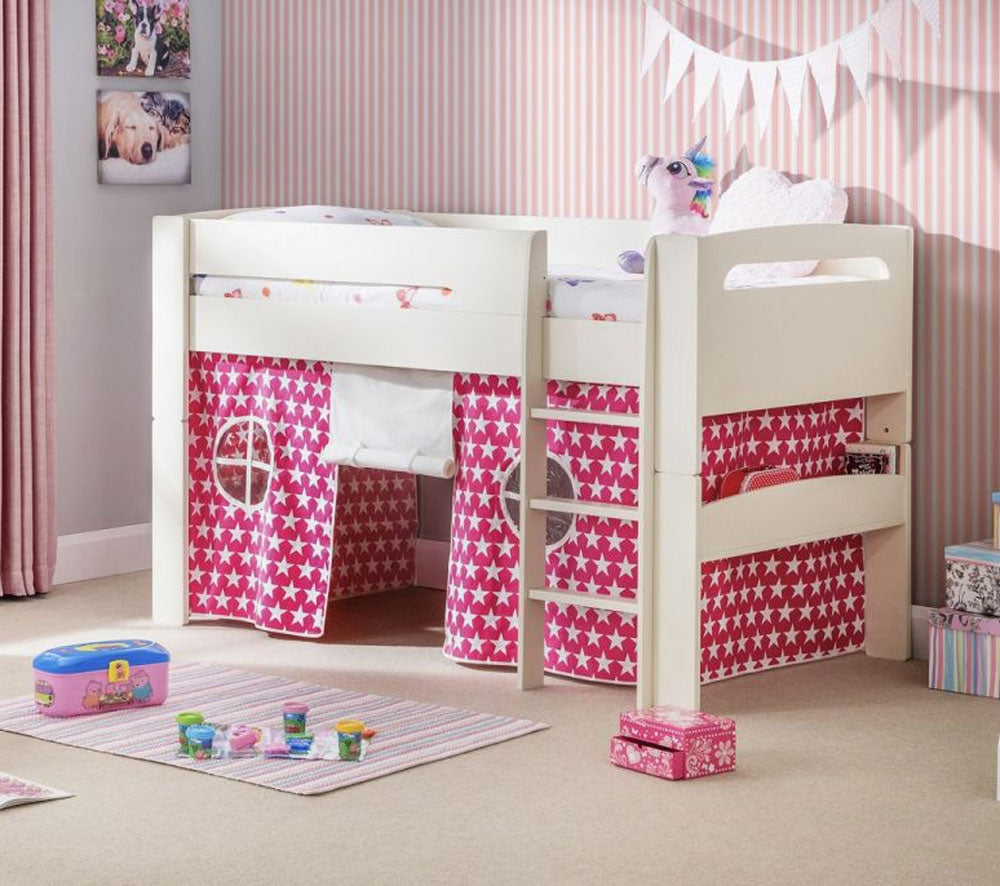 Planet Stone White Mid Sleeper