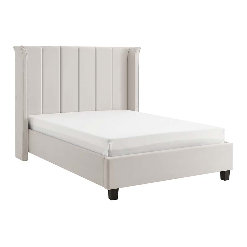 Planet Natural Winged Double Bed Frame