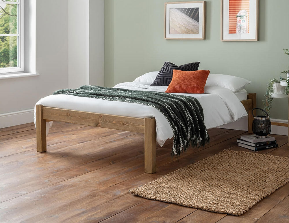 Radford Light Oak King Size Bed Frame