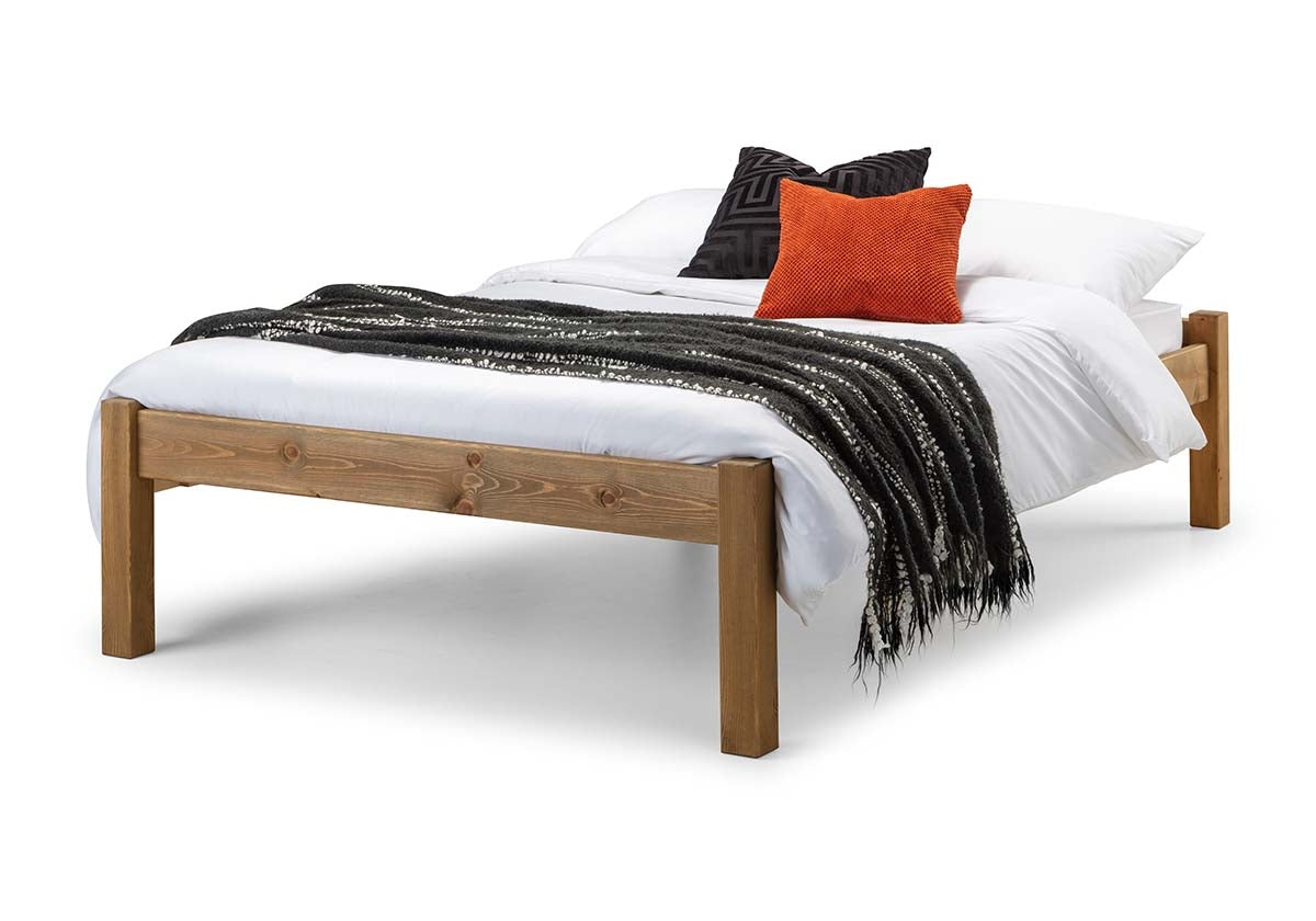 Radford Gunstock King Size Bed Frame
