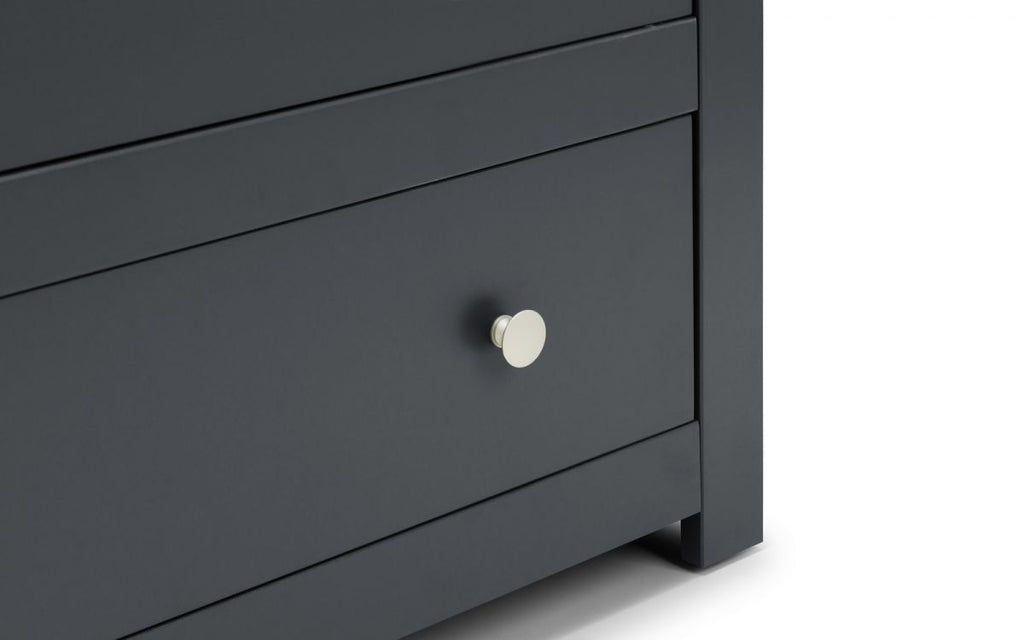 Fradley Anthracite Grey 4 Drawer Chest
