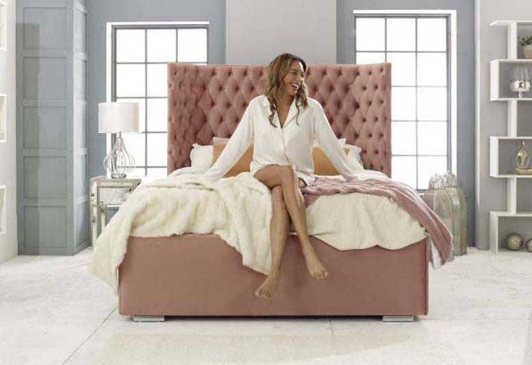 Rule The Room Bauhaus Luxe King Size Bed Frame