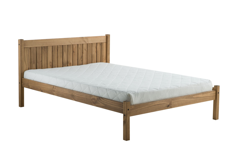 Ryan Antique Pine Three Quarter Bed Frame