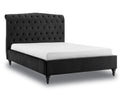 Rosemary Black Super King Size Bed Frame