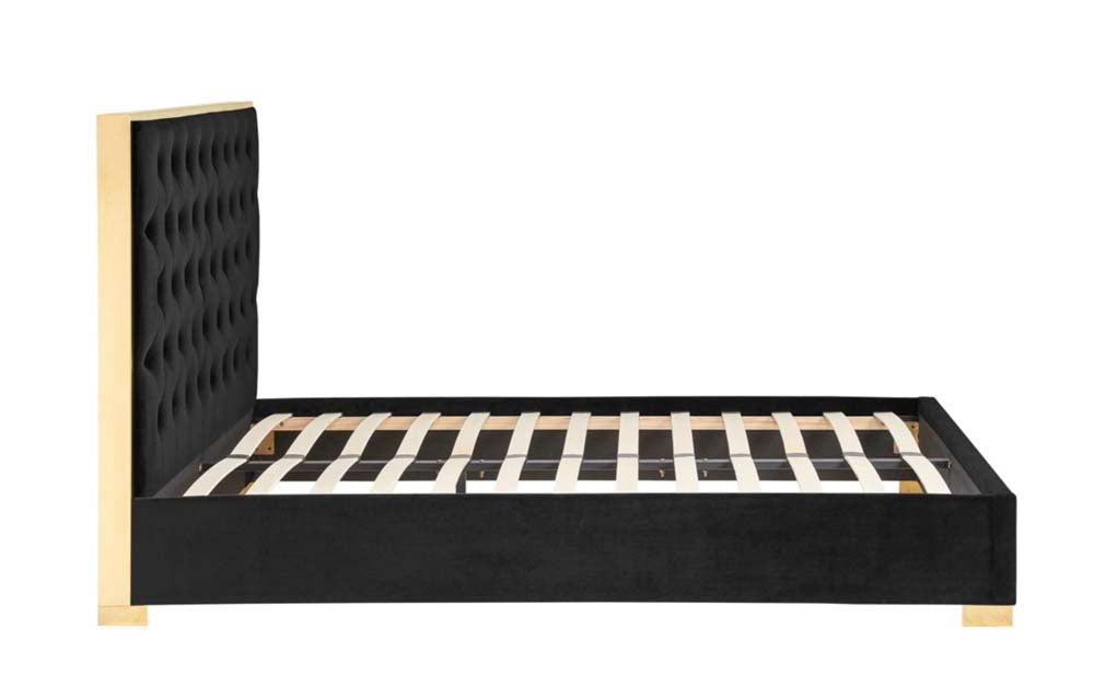 Charles Black King Size Bed Frame