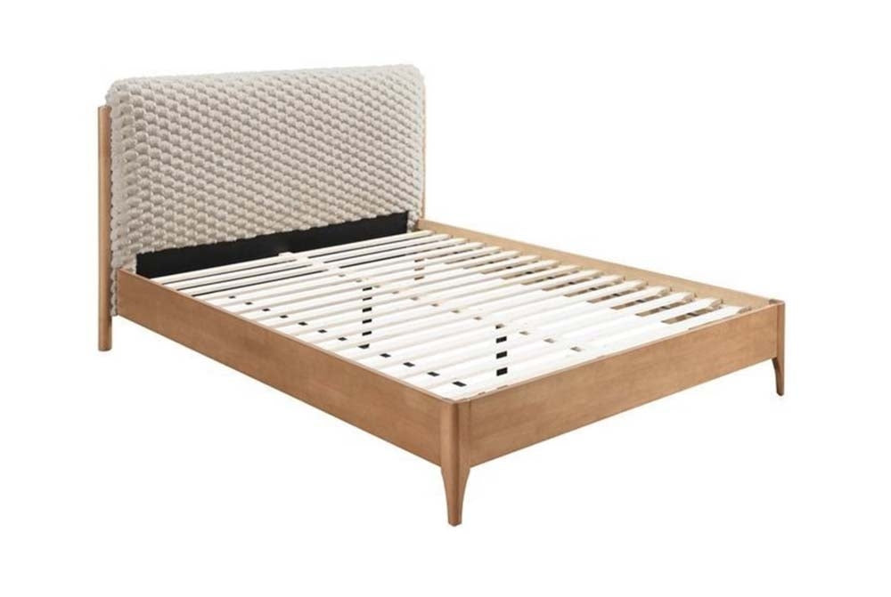 Tahiti Faux Fur King Size Bed Frame