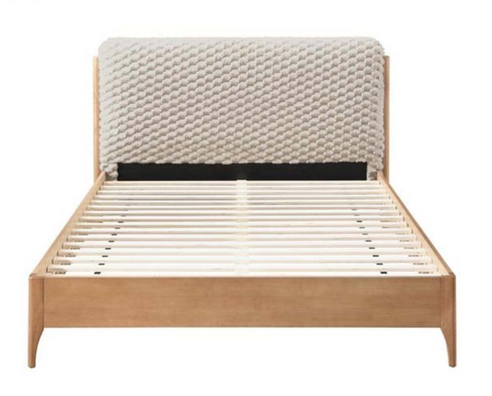 Tahiti Faux Fur King Size Bed Frame