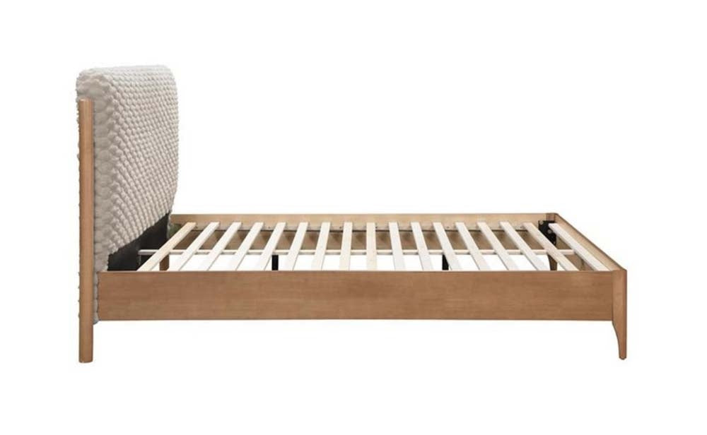 Tahiti Faux Fur King Size Bed Frame