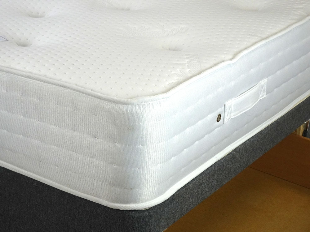 Serene Bamboo Three Quarter 2 Drawer Divan Bed And Free Ruby Headboard