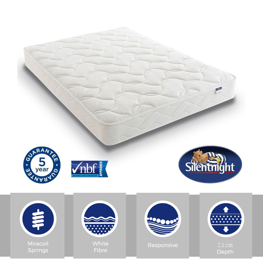 Silentnight Essence Miracoil Easy Care King Size Mattress