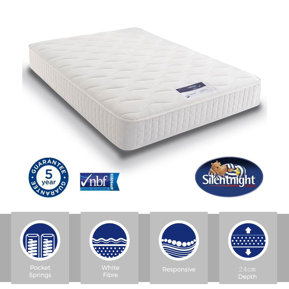 Silentnight Essence Mirapocket 1000 King Size Mattress