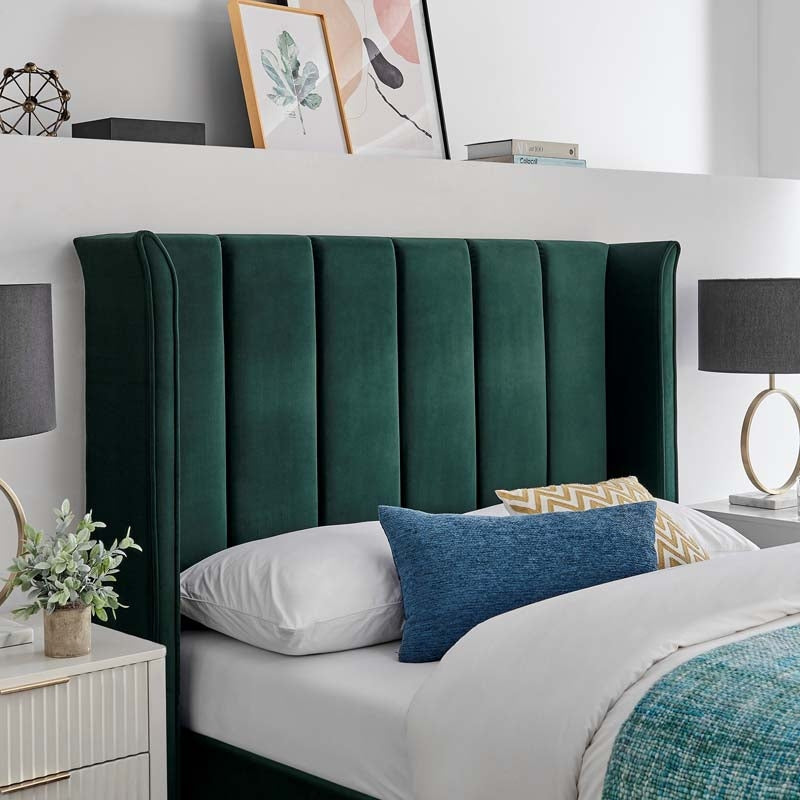 Poland Green King Size Bed Frame