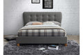 Stockland Grey Fabric Three Quarter Contemporary Bed Frame