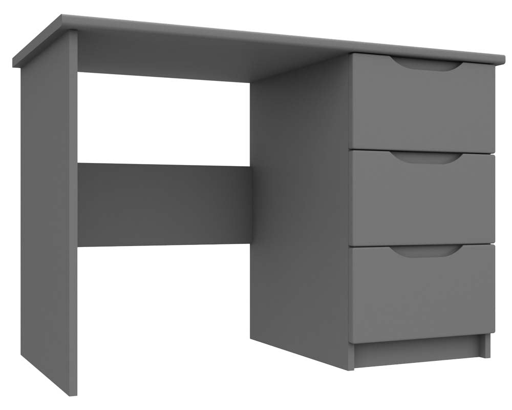 Sutton Dust Grey High Gloss Dressing Table