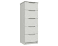 Sutton Alpine White High Gloss Tallboy