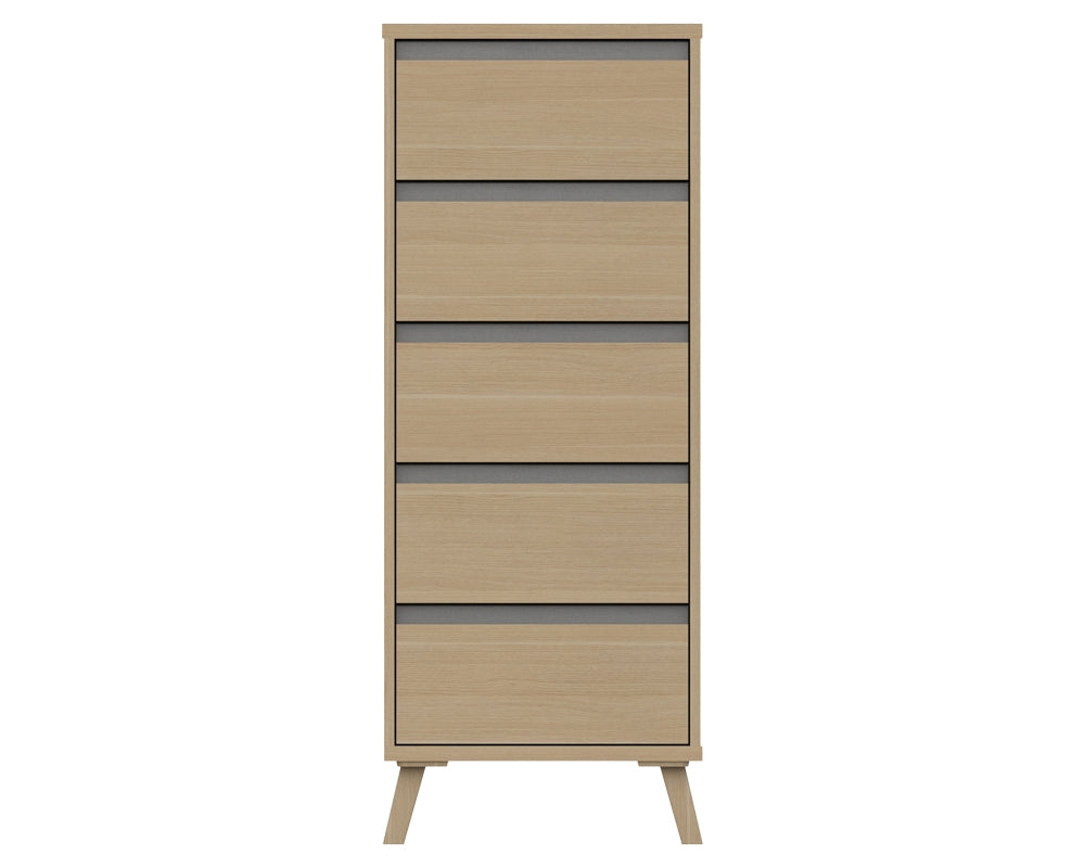 Thames Natural Oak Tallboy
