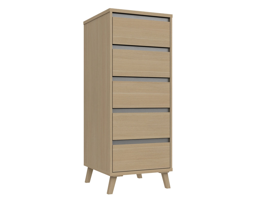 Thames Natural Oak Tallboy