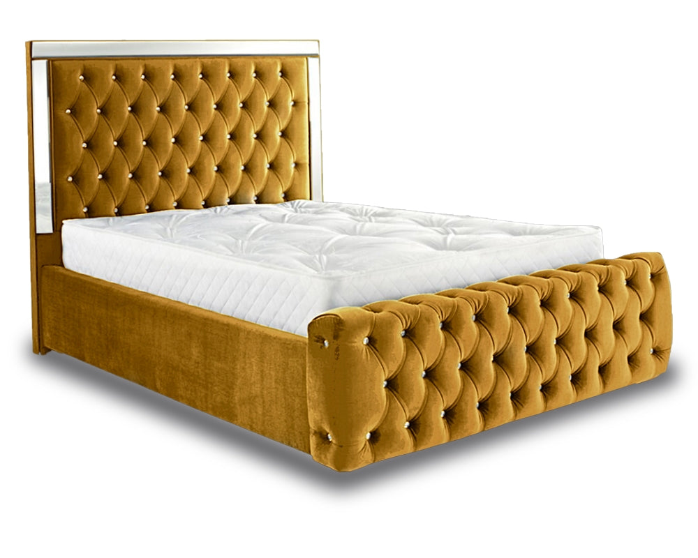 The Magic Mirrored Three Quarter Bed Frame