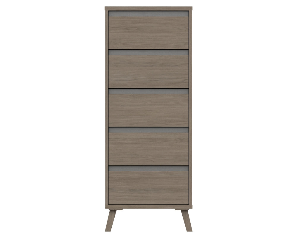 Thames Grey Oak Tallboy