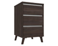 Thames Truffle Oak 3 Drawer Bedside