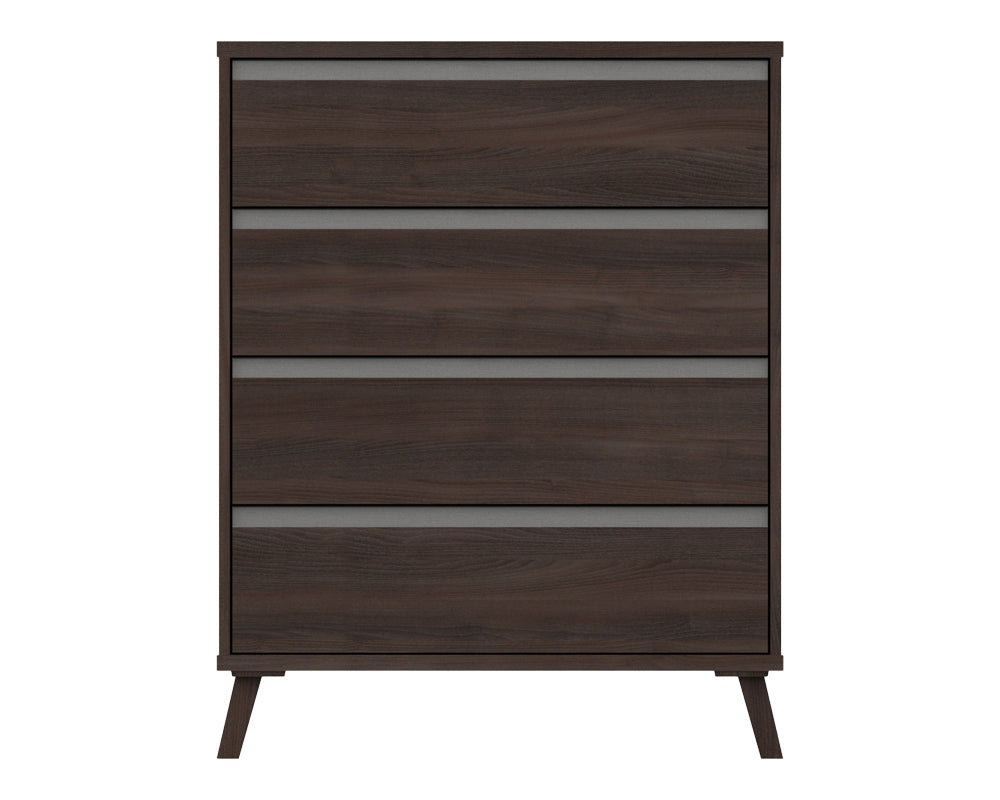 Thames Truffle Oak 4 Drawer Chest