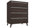 Thames Truffle Oak 4 Drawer Chest
