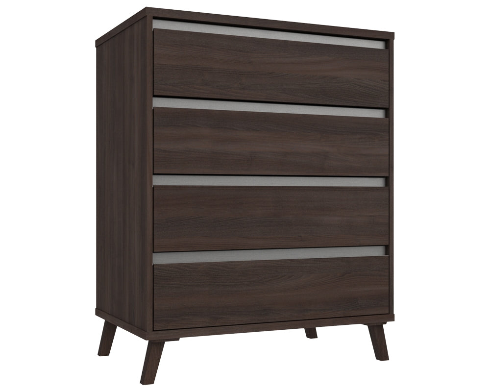 Thames Truffle Oak 4 Drawer Chest
