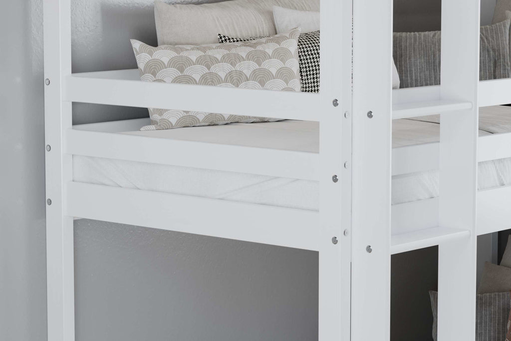 Teresa Triple Bunk Bed white finish