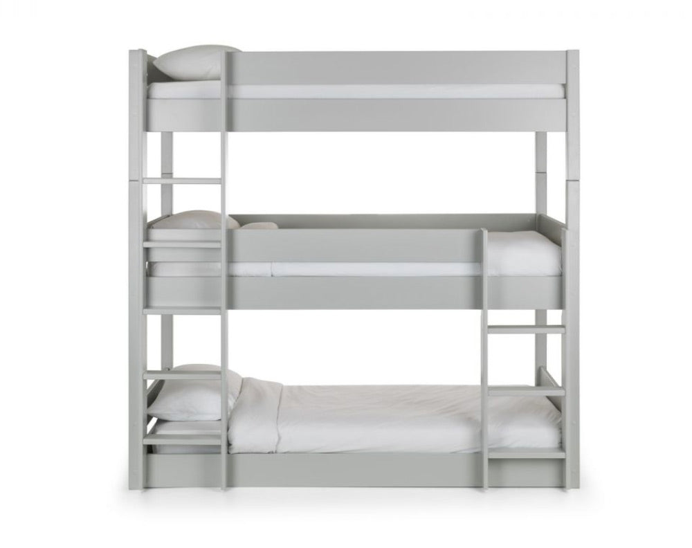 Three Tier Grey Bunk Bed