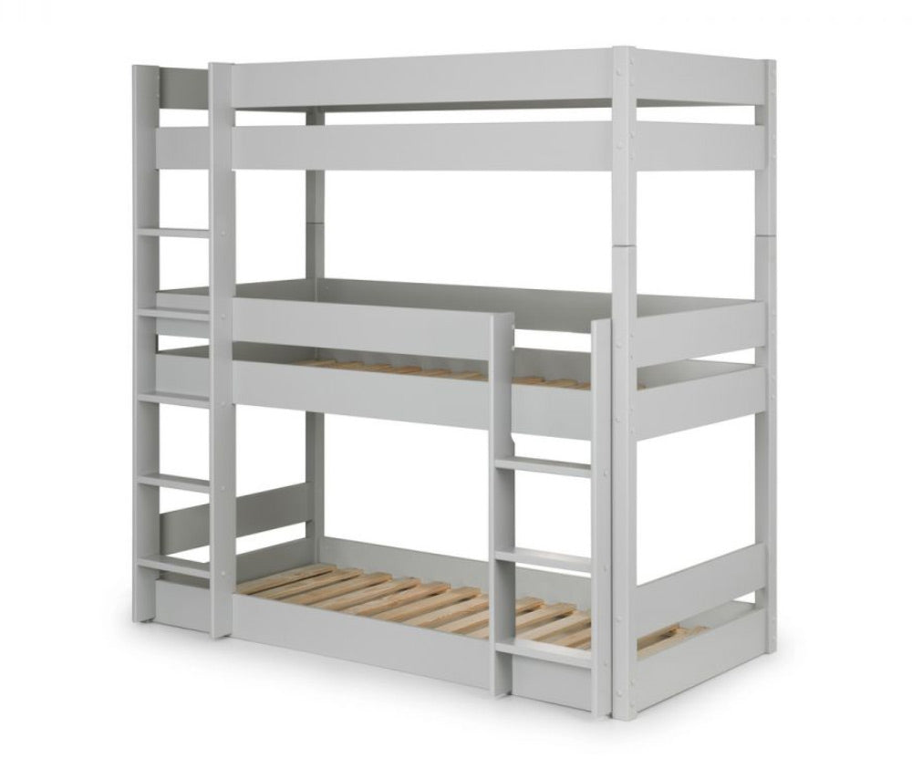 Three Tier Grey Bunk Bed