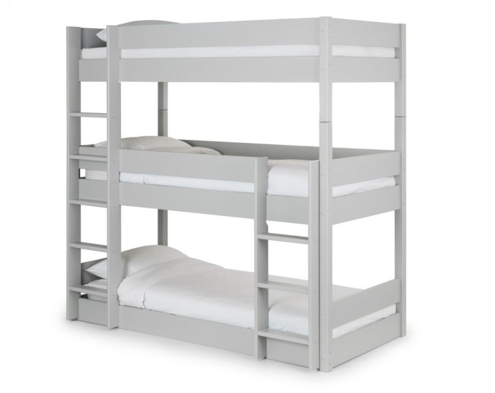 Three Tier Grey Bunk Bed