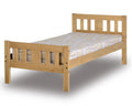 Ria Antique Waxed Pine Single Bed Frame