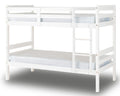 Ranch Style White Bunk Bed