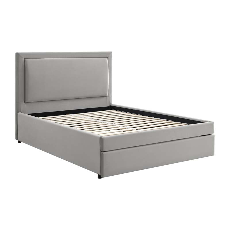 Ursula Grey 1 Drawer Double Bed Frame