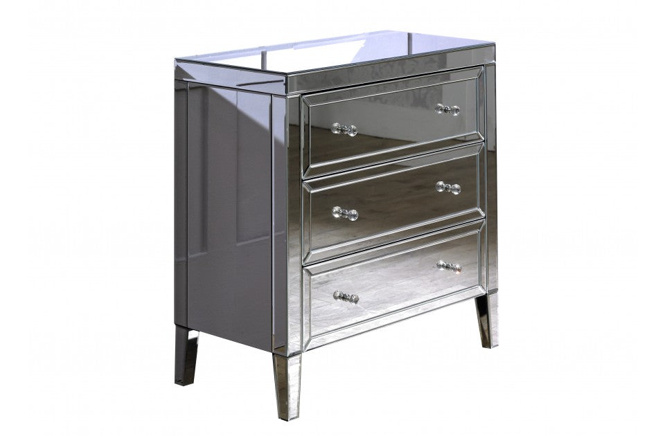 Valencia Plus 3 Drawer Mirror Chest