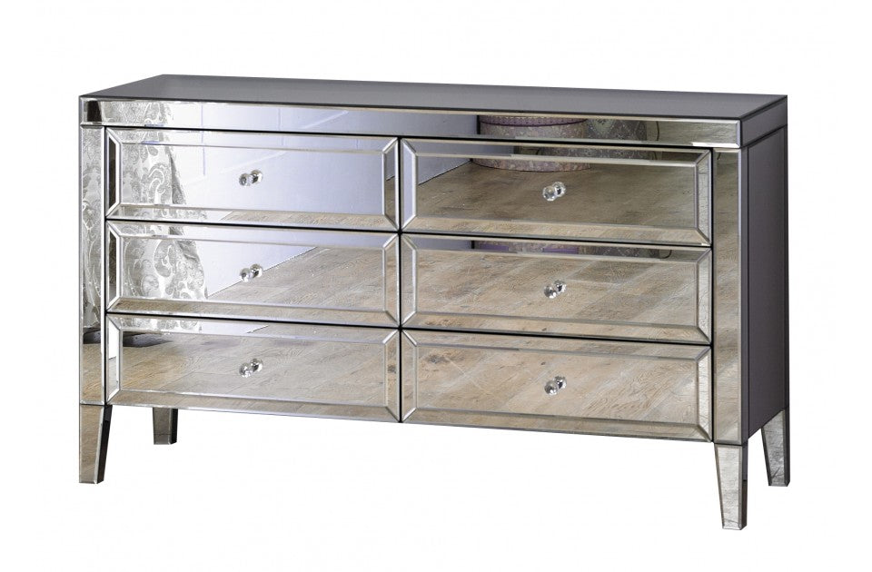 Valencia Plus 6 Drawer Mirror Chest