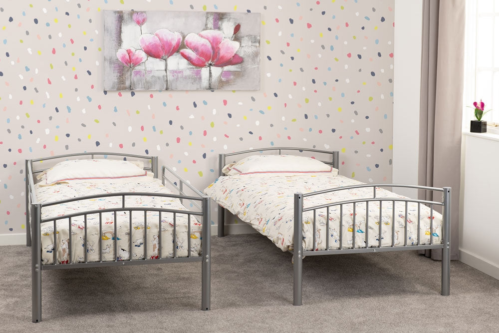 Vernon Silver Bunk Bed