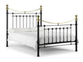 Vicky Black King Size Bed Frame
