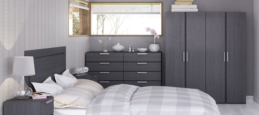 Waterford Graphite 5 Drawer Tallboy