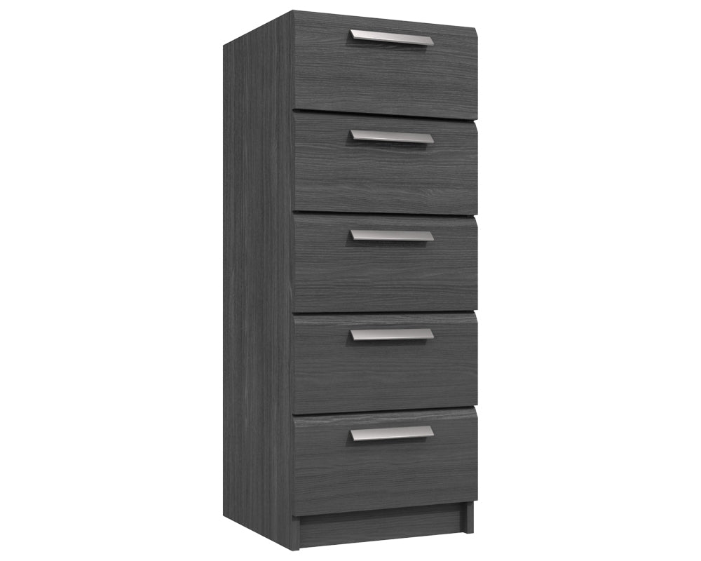 Waterford Graphite 5 Drawer Tallboy