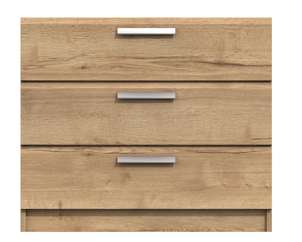 Waterford Oak 3 Drawer Chest