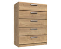 Waterford Oak 5 Drawer Chest