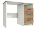 Waterford White And Oak 3 Drawer Dressing Table