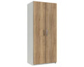 Waterford White And Oak 2 Door Wardrobe