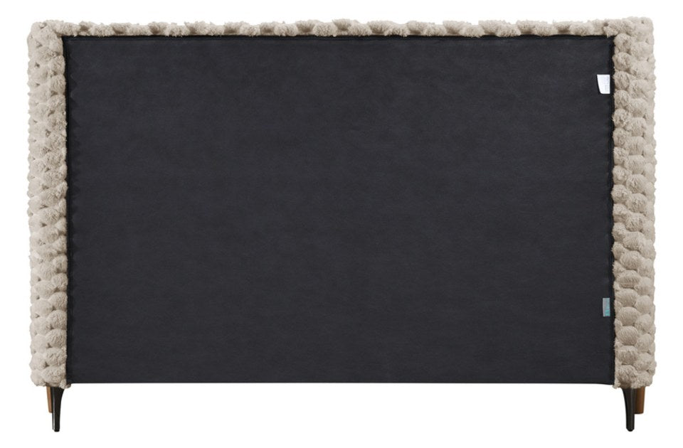 Weave headboard rear view