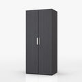 Waterford Graphite 2 Door Wardrobe